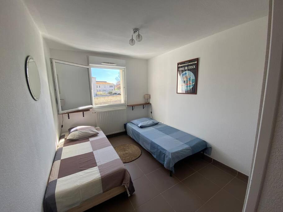 Cosy T3 Gare Terrasse + Parking Apartment Сет Екстериор снимка