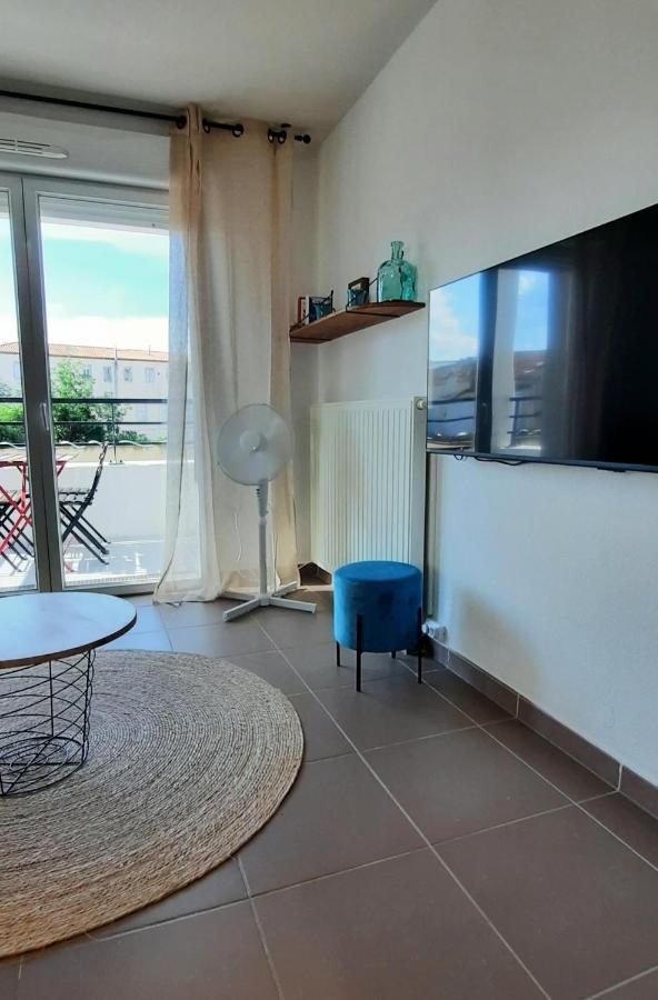 Cosy T3 Gare Terrasse + Parking Apartment Сет Екстериор снимка