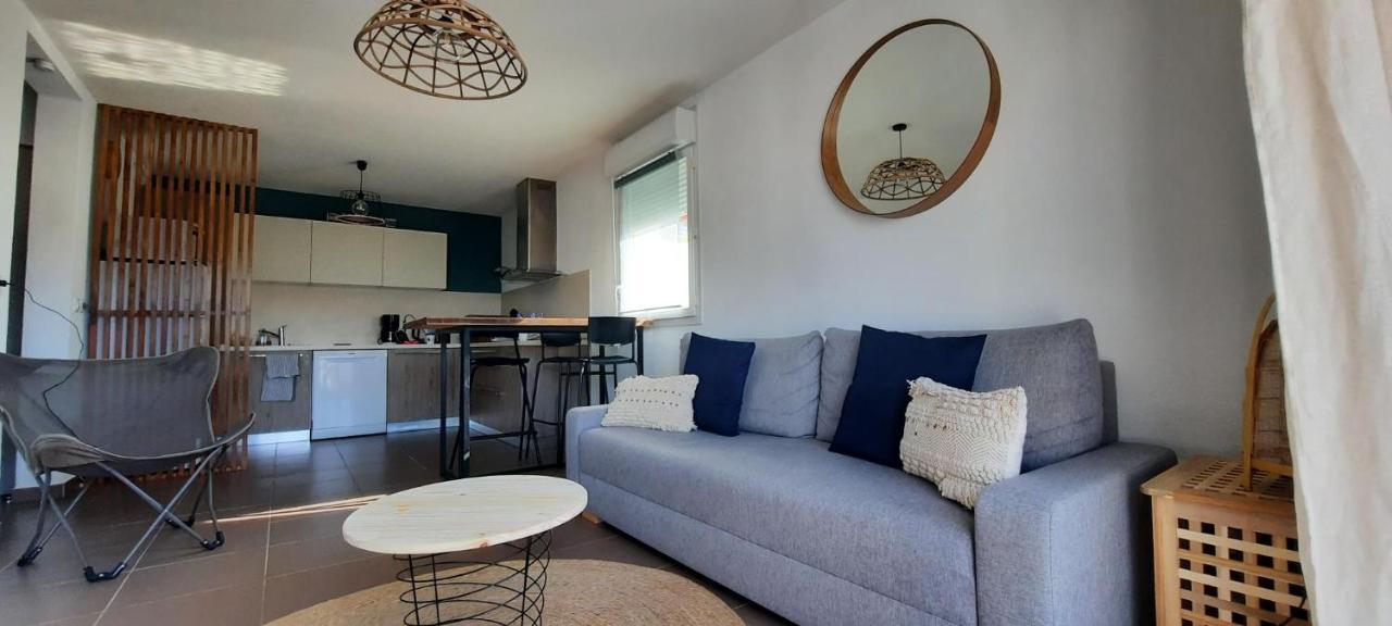 Cosy T3 Gare Terrasse + Parking Apartment Сет Екстериор снимка